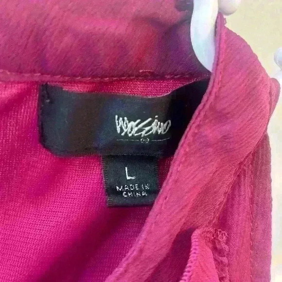 Mossimo magenta flowy dress tank top woman's large - Picture 4 of 10